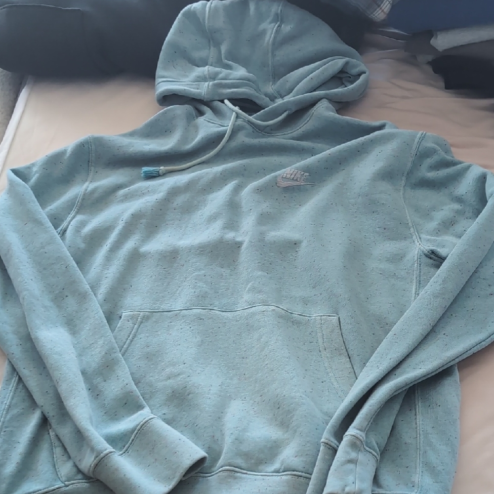 Nike Teal Speckled Hoodie